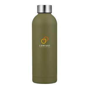 17oz Compact Portable Stainless Steel Insulation Bottle-Green