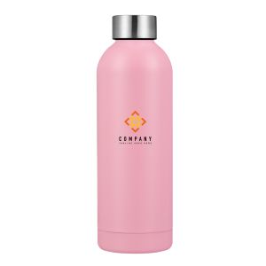 17oz Compact Portable Stainless Steel Insulation Bottle-Pink