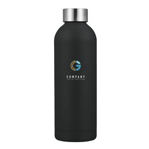 17oz Compact Portable Stainless Steel Insulation Bottle-Black