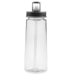 22oz Sports Water Bottles With Straw - Clear