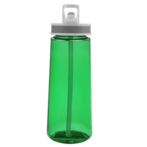 22oz Sports Water Bottles With Straw - Green