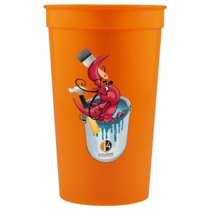 22oz Stadium Cup - Orange